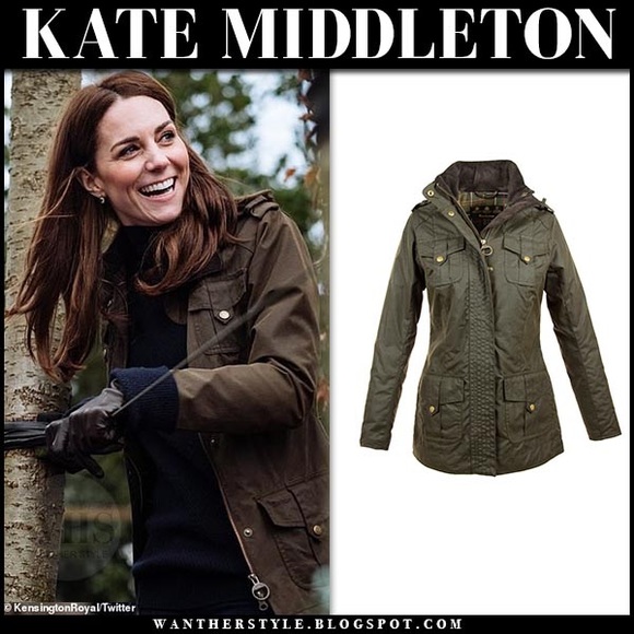 barbour waxed defence jacket